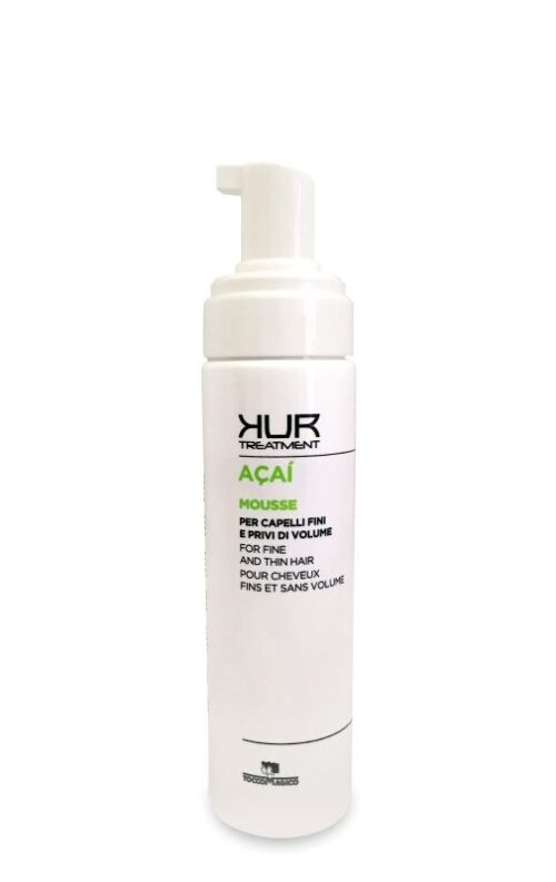Acai Mousse Revitalizáló bio-hajhab (200 ml) - Tocco Magico